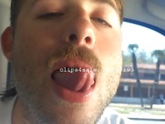 Tongue Fetish - Luke Tongue and Moaning Video 3