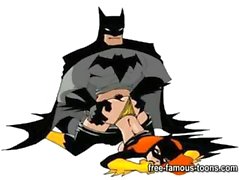 Di Batman con i Catwoman e Batgirl orgia