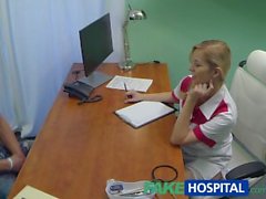 FakeHospital Стад кончает во всем медсестрам желудке