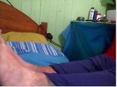 Mecs Hétéros les pieds sur webcam # de 50