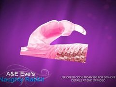 Rabbit Vibrator vilain du A & électronique Eve pour clitoridien & du point G stimulation du à 50 % O