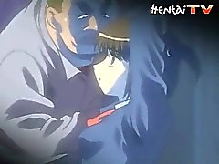 Жир Hentai главный играют с его новым сексуальной рабыни