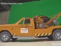 Butt crush toy car