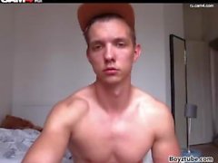 Danish 22yo Gay Boy (danishhung) - Masturbation & Cumshot (Boyztube)