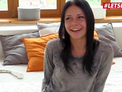 "QuestFororgasm - Gabriella Rossa Sexy Ukrainalainen babe voimakas masturbaatio kunnes eroottinen orgasmi - letdoeit"