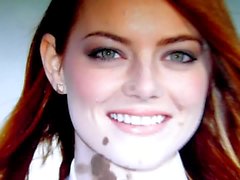 Emma Stone Cum Tribute