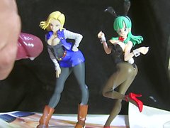 Figure Bukkake (Android 18 et Bulma)