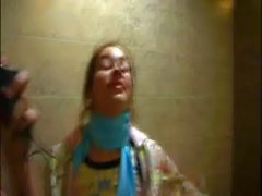 Petite Natasha teenager naked at toilet