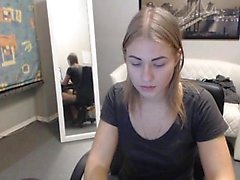 Europeiska blond amatörbrud slog offentligt pov