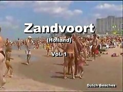 Zandvoort holländischen Strand Toplesse Nackt Titten zwölf