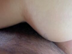 Skinny Japanese Teen Gets Pussy Filled With POV Cum