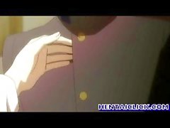 Anime gay man kissing and having hot sex fun