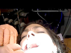 Castrated, female dentist pov