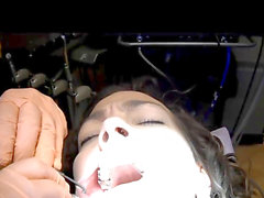 Castrated, female dentist pov