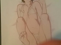 Cumming on Sarada Uchiha ( SOP )