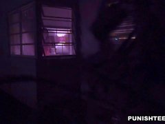 PunishTeens - Scared Teen, Scary Creeper tarafından Fucked