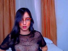 Nerdy caliente puta salvaje coño Toying