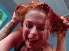 rousse chaude se facefucked dur - nopescape