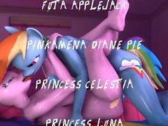 MLP Futa ponnyer HD BlackjrXIII ( Experimental "krediter " av NightmareXXX )