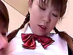 Cute schoolgirl meets with her boyfriend and is fingered fo