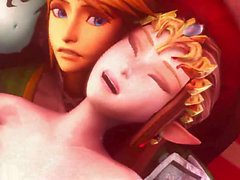 Zelda, anime anal, 3d anime