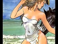 Del milo Manara - Dibujos animados eróticas