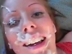 Slut femme enceinte reçoit Le faciale