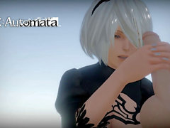 Nier, nier 2b honey select, 3d anime