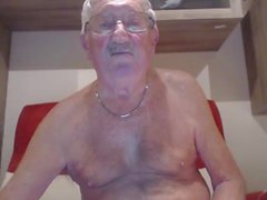 colpo del nonno in webcam