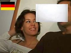 Tyskt par som uthyrning en varm slampa