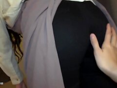 Riesiger Japan Blowjob und Handjob POV Orgie mit einem Cumshot