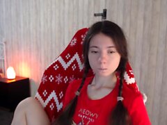 Hot amatööri webcam teini masturboi heidän fanit