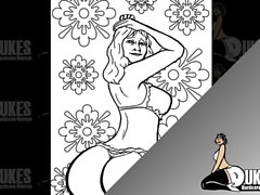 Sexy Adult Coloring Book