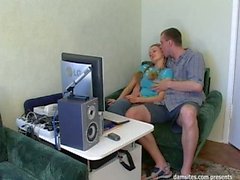 Olia Jonge Russische tiener - Couch Sex
