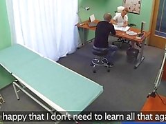 FakeHospital Hot nurse seduce and fucks her old college professor