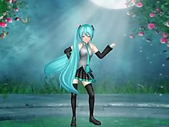 [ MMD ] Desnudos de Miku Fácil Tira de la danza