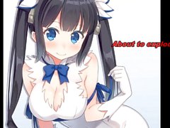 Hestia Anime Edging JOI