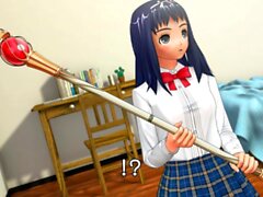 Hentai Chick aime les relations sexuelles anales au gymnase