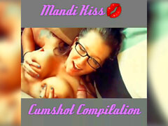 Kiss, cumshot compilation