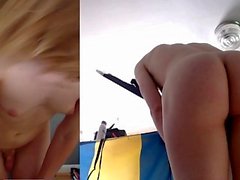 Diana Webcam MILF älskar Big Black Dildo i Ass Från