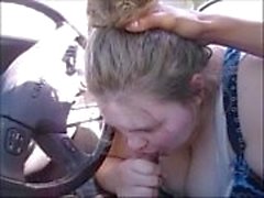 Nuori Innocent Teen Sucks opettaja Dick jälkeen koulun Car