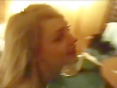 Lebanese man face fucks and cums on pretty blonde girl