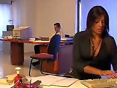 Blowjob av annat Secretary