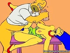 Homer Simpson le sexe des la famille