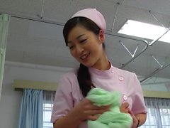 enfermagem JAVHUB Japão María de Ono mete sua paciente