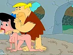 De fred Barney y mierda Betty Flintstones al de la historieta película porno