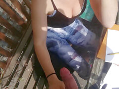 Legging, leggingsit blowjob, blowjob Viimeisin