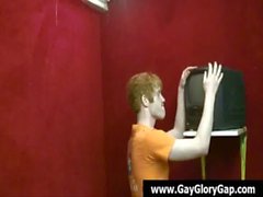 Homosexuell hardcore Gloryhole Sex Pornos und unangenehme Homosexuell Hand 29