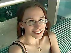 Skinny Nerd Nikki Up And Fucked aldı