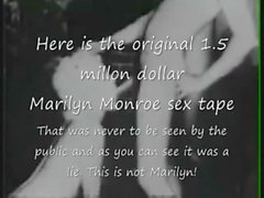 Di Marilyn di Monroe Sex Nastrati in originale bugia